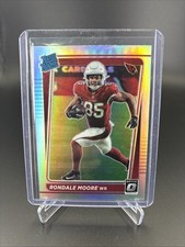 🛡️ Rondale Moore 2021 Panini Donruss Optic Holo Prizm Rookie#217 Silver (B) RIP