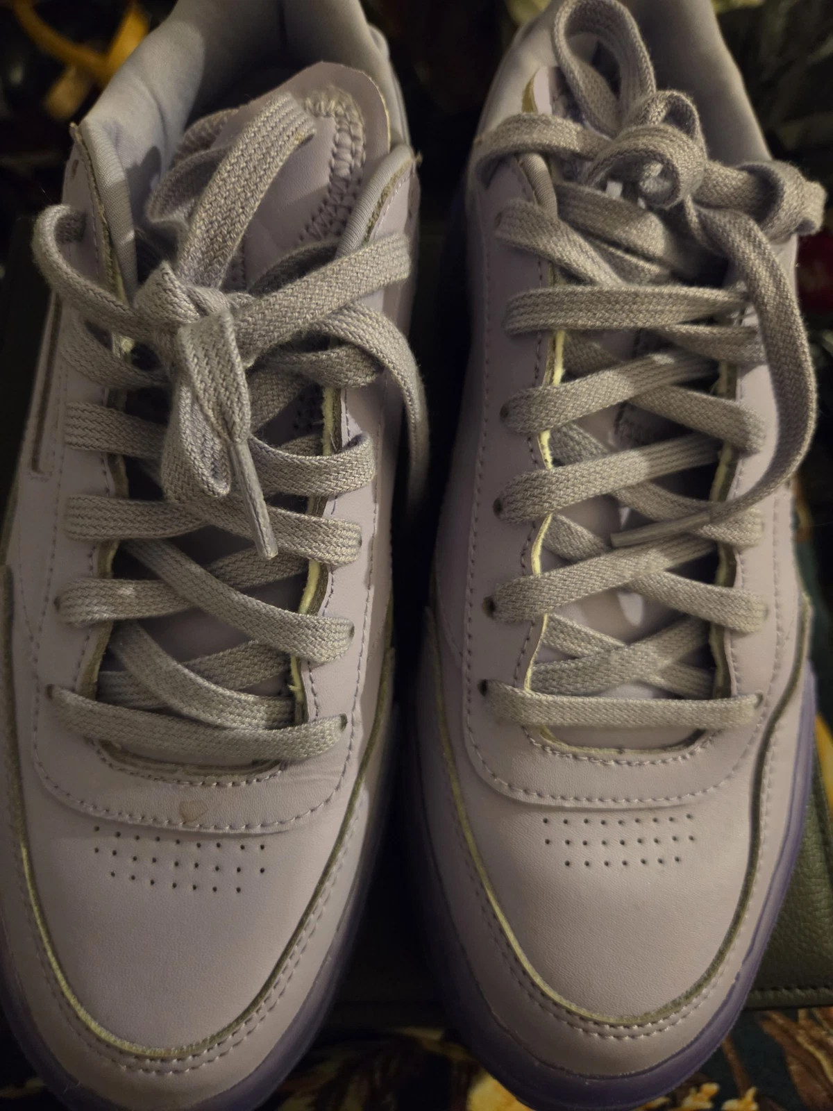 Scarpe da tennis Reebok Classic Club C x Cardi B viola taglia giovanile 5 5