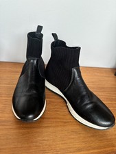 Strenesse Sneaker, Gr. 38, mit Sockenschaft, schwarz/weiß