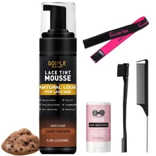 Lace Tint Melting Mousse for Women's Hair Wigs, Toupees, and Hairpieces - 6.8...