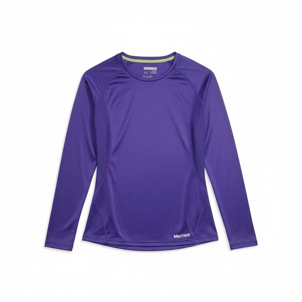 Marmot Long Sleeve Top Size Small Purple Patterned Running Skiing Base Layer
Opens in a new window o