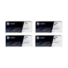 Genuine HP 508A Toner Set CF360A CF361A CF362A CF363A CMYK