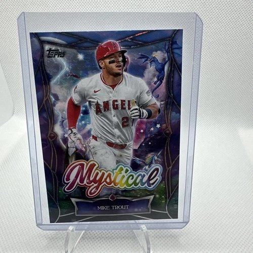 ⚾ Mike Trout Mystical Insert Topps Angels HOF Superstar Card #MYS-19