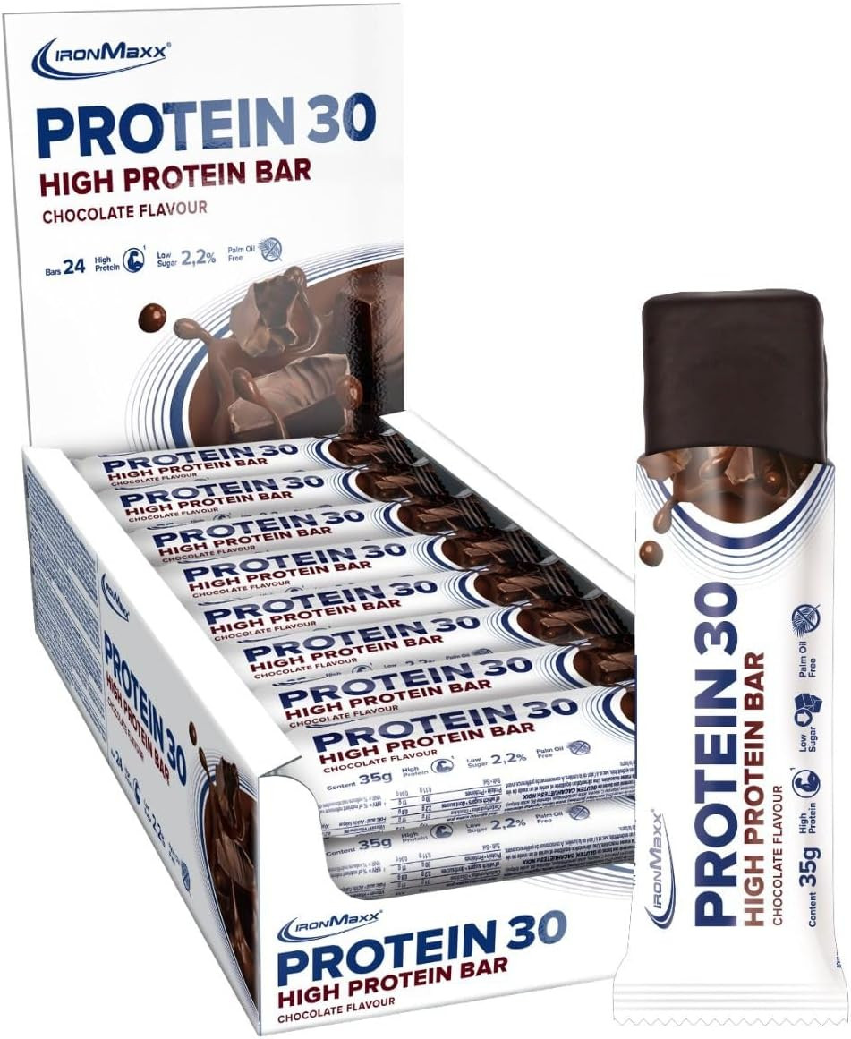 Protein 30 Barretta Proteica - Cioccolato 24 X 35G | Barretta Proteica Senza Oli - 3