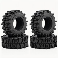 1.3 RC Crawler Tires 64mm 24mm 1/24 All Terrain Soft Rubber Mud Slingers