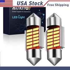 Auxito 31mm De3022 De3175 Led Car Map Dome Light Bulbs 6000k Bright White 24x P