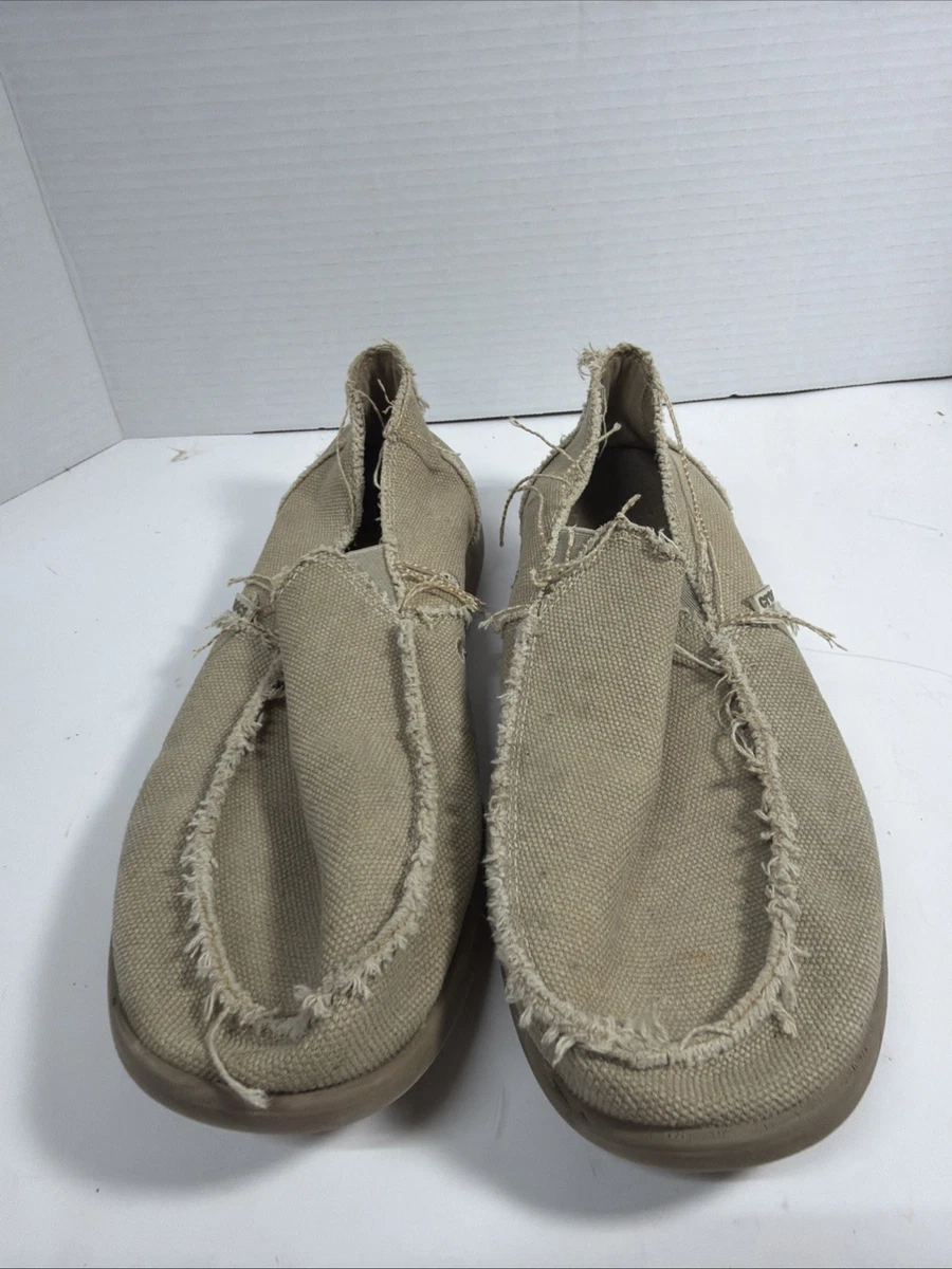 Crocs Santa Cruz Beige Casual Shoes for Men for sale | eBay display picture 1