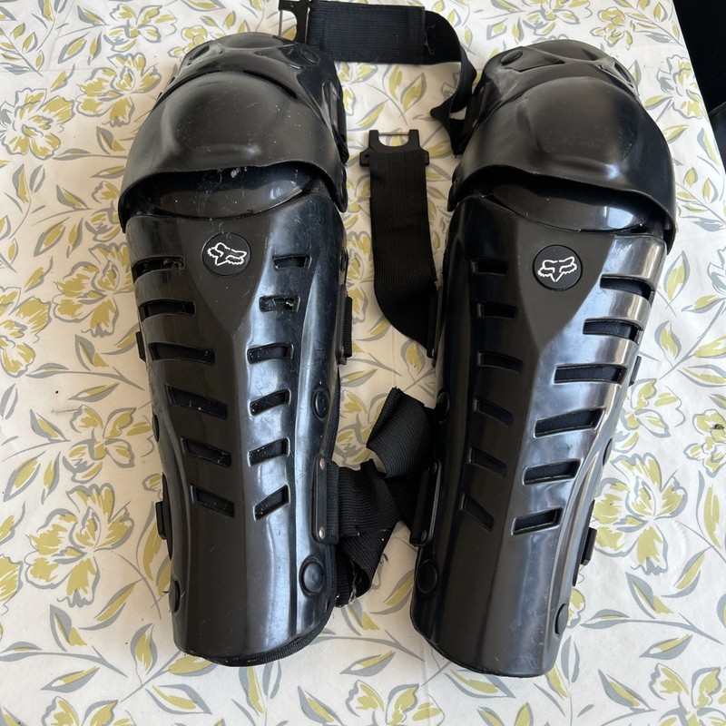 Fox Racing Knee Pads Size l Black MTB Mountain Bike