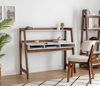 Schicker Arbeitszimmer Tisch Designer Computertische Robuste Holz MöBel