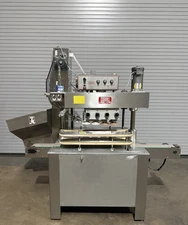 Kaps All 8 Quill Inline Bottle Capper with Cap Feed Elevator, Capping Machinery