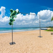 Backdrop Stand 10x8ft Heavy Duty Adjustable Photography Banner Background Suppor