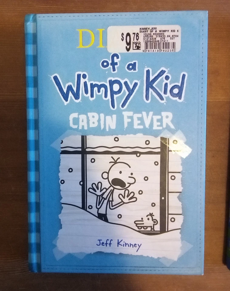 Дневник слабака Джефф Кинни HB книга лот из 8 1-х изданий HB амулет иллюстрации - Изображение 2 из 4