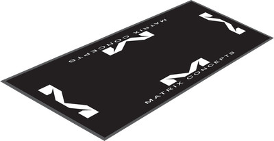 MATRIX CONCEPTS,LLC M40 Carpeted Mat - Black - 3.5'x7' M40-101