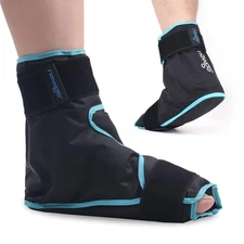 Ice Pack Foot Ankle Ice Pack Wrap for Plantar Fasciitis, Foot Surgery Recover...
