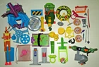 Vintage TMNT Teenage Mutant Ninja Turtles Playmates HUGE Parts & Accessories Lot