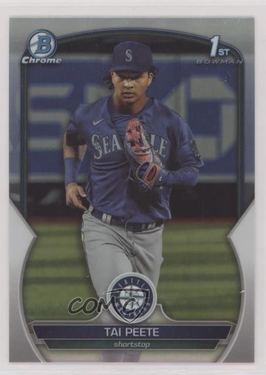 2023 Bowman Draft Chrome Refractor Tai Peete #BDC-28 12g7