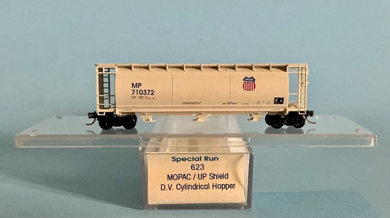 623 MOPAC/ UP SHIELD 710372  ~ CYLINDRICAL HOPPER ~ N SCALE NOS ~ IM SPECIAL RUN
