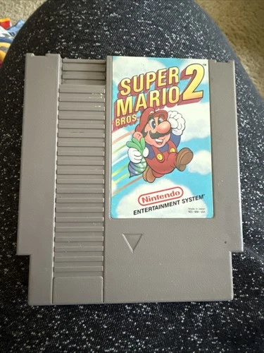 Nintendo Super Mario Bros. 2 Nintendo NES Game Cartridge Tested