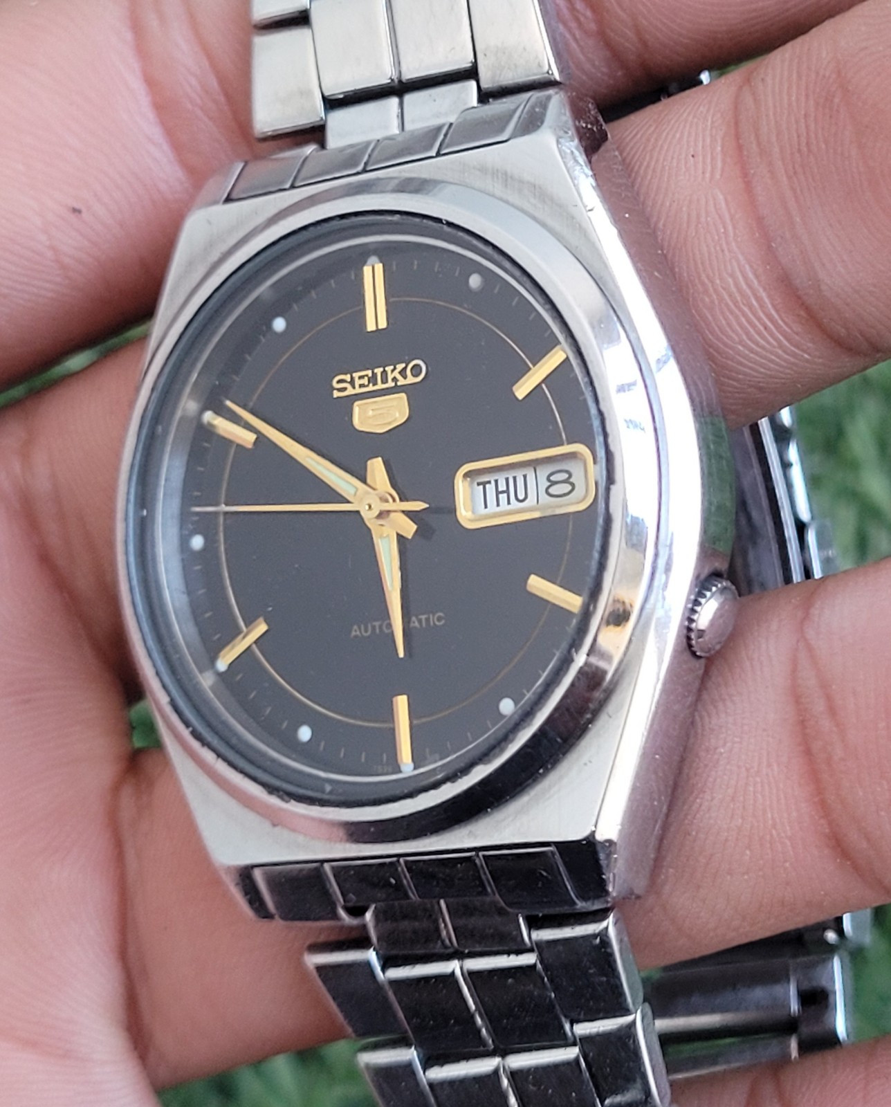 に*ー様 【ジャック品】セイコー5 7009-5860 自動巻き時計