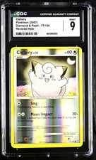 CGC 9 Clefairy #77 Reverse Holo Diamond & Pearl Pokemon 2007 Pop 1 None Higher on eBay