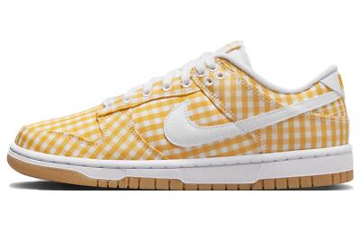 Nike Dunk Low Yellow Gingham W - DZ2777-700