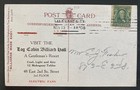 1908 Salt Lake City UT USA Picture Postcard Cover Log Cabin Billiard Hall — photo 2