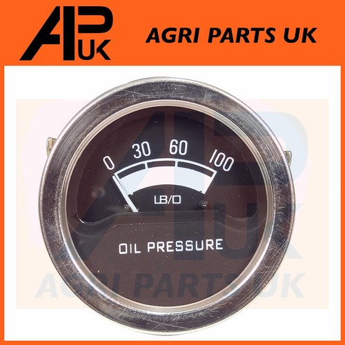 Oil Pressure Gauge Later Type 51.6mm 2" for Nuffield 3DL 3/42 4DM 4/60