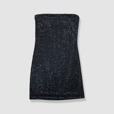 Alice + Olivia Leia Mini Dress, 2 / Black