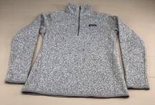 Patagonia Gray Quarter Zip Jacket Women  s Size Large