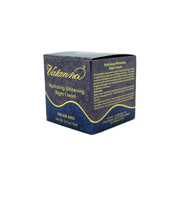 Valanna Hydrating Whitening Night Cream ( 0.5 oz / 15 ml ) *NEW SEALED! Exp 2026