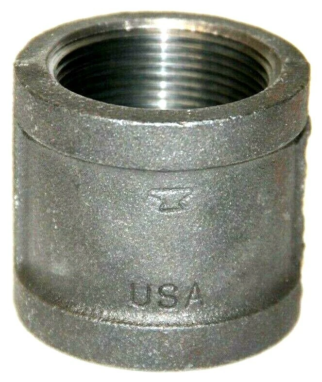 Anvil 1-1/2" NPT Malleable Iron Coupling Class 150 0310081005 USA  - Image 2 of 3