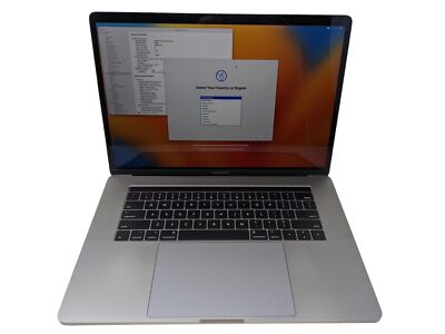 U57018 APPLE MACBOOK PRO A1707 15 i7 310GHz 2017 16GB 512GB Grade D G2U