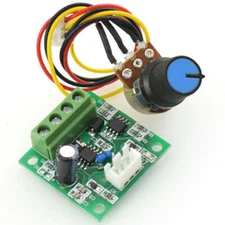 DC 3V 5V 6V 9V 12V 2A PWM Speed Controller Regulator Low Voltage Mini Motor Pump