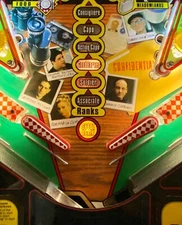 Dining Table Cloth designed flipper bat topper MODs (Set of 2) for Sopranos pinb