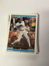 1992 Donruss McDonalds Singles You Pick