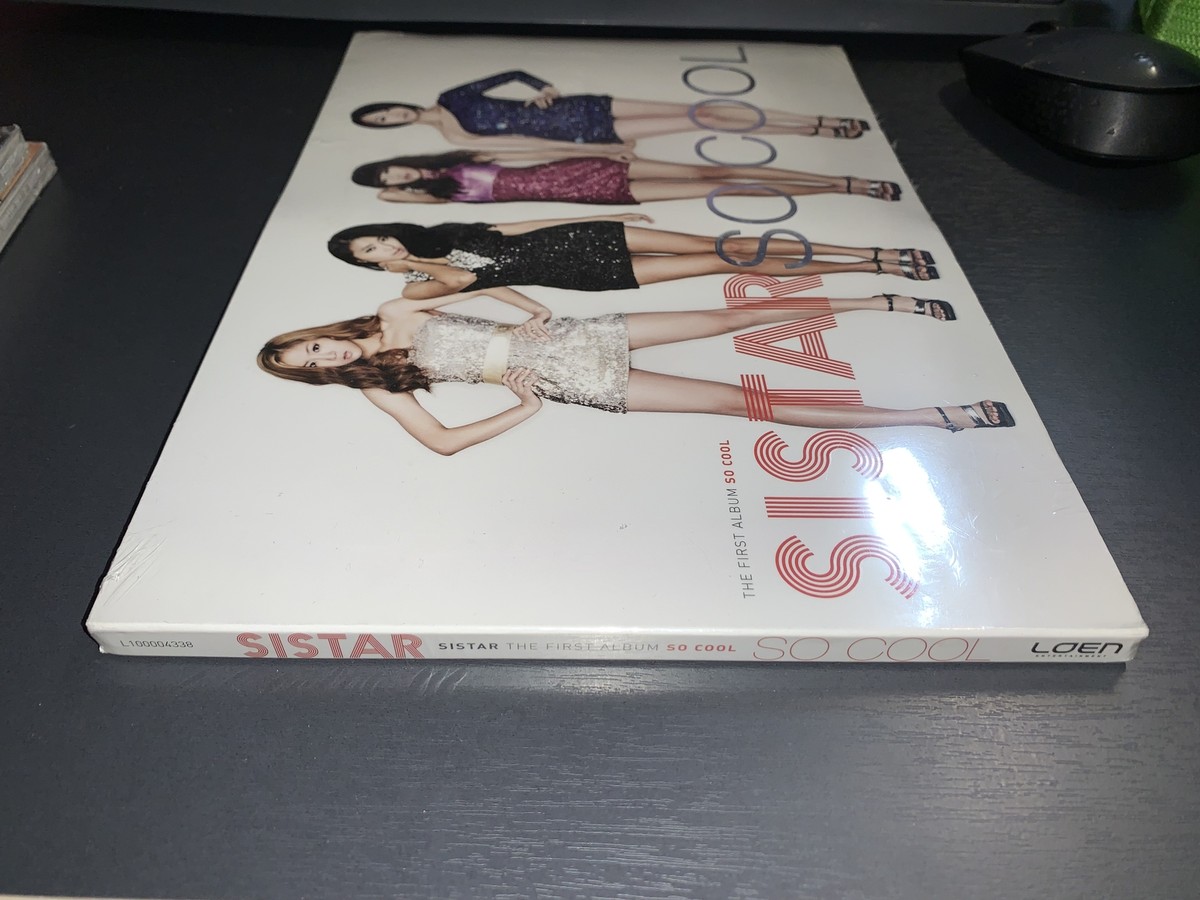 Sistar 1st Album So Cool CD Photobook New Sealed Rare Hyolyn Bora