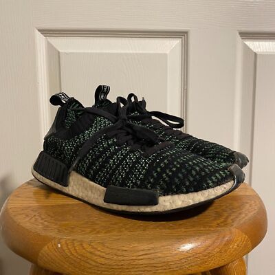 Adidas NMD_R1 STLT Primeknit 'Noble Green' size 9.5 