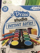 Sealed Xbox 360 uDraw Studio Instant Artist Game, NEW