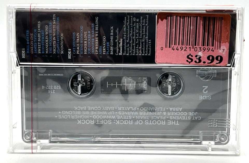 THE ROOTS OF ROCK: SOFT ROCK CASSETTE SEALED NEW ABBA MOODY BLUES CAT STEVENS - Image 4 of 4