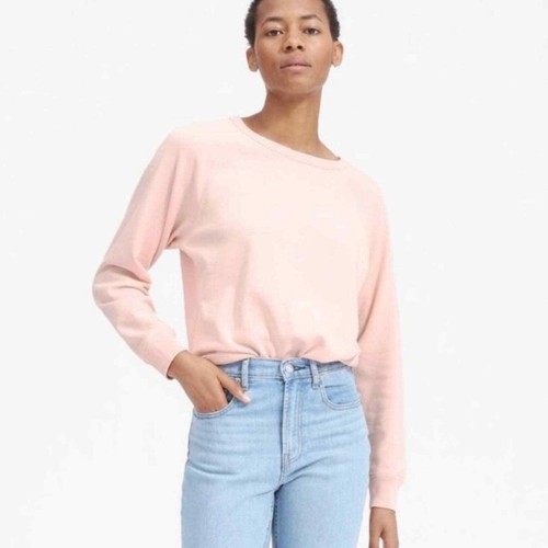 Cotton Long Sleeve Crewneck Sweatshirt 