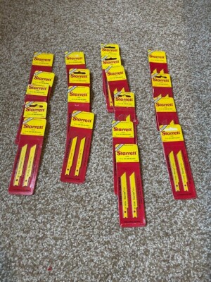 Lot Starrett 3 Inch Jig Saw Blades
