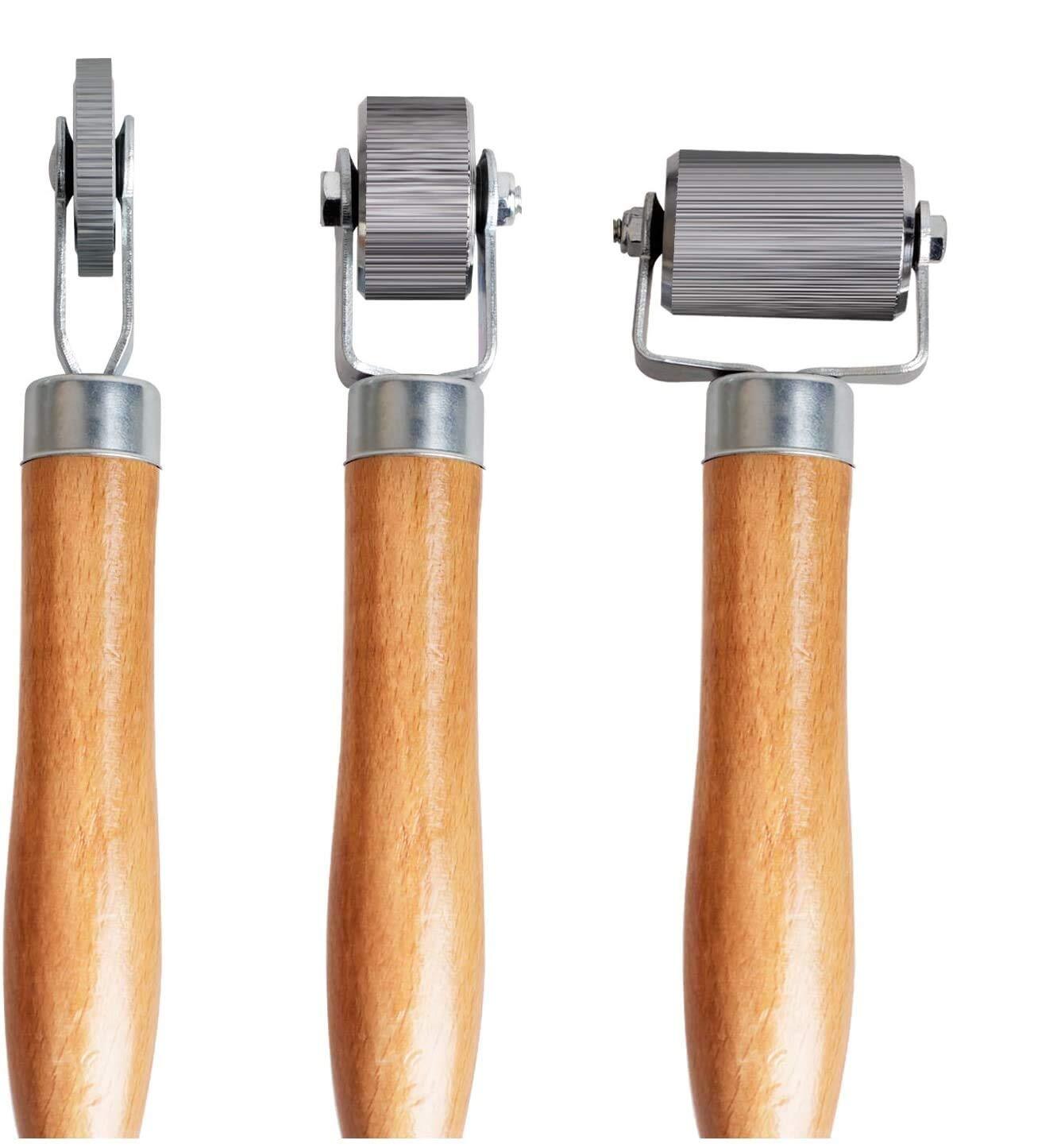 Car Sound Deadening Roller Metal Installation Tool 3 Pcs for Auto Noise Rolle...