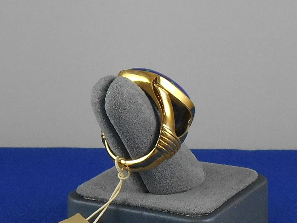 Barse 正品青铜 AZURITE STATEMENT 戒指 尺寸 9 BANDR01AZ9B $88 — 第 3/3 张图片