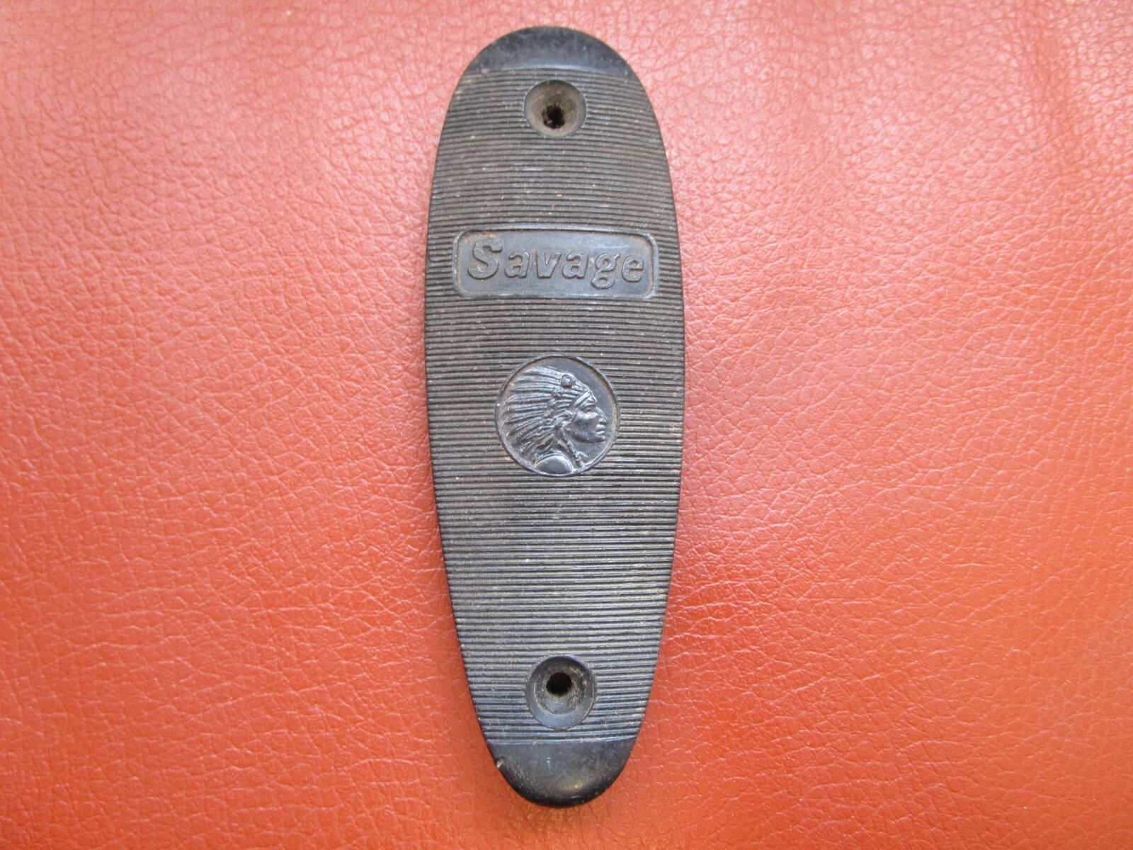 Savage vintage plastic butt plate