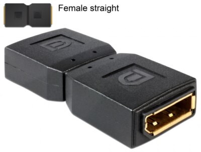 Delock Displayport Genderchanger DP Buchse auf DP Buchse (65374)