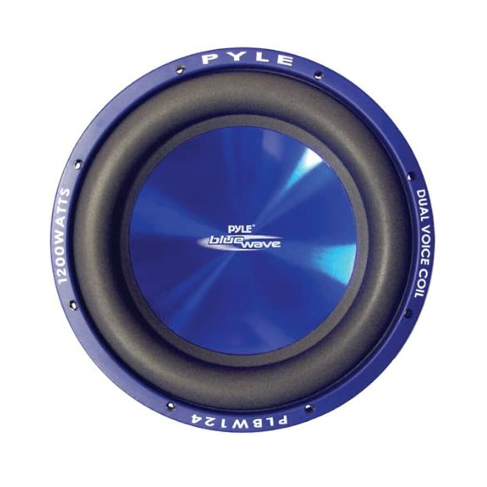 blue pioneer 10 subwoofer