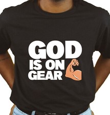 God is A On Gear Unisex T Shirt - Fun Fitness Summer Apparel Athletic Fashion