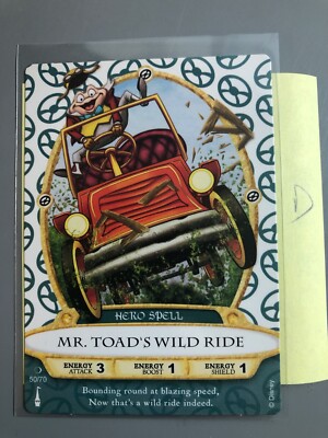 Disney Sorcerers of the Magic Kingdom MR. TOAD'S WILD RIDE 50/70 - D