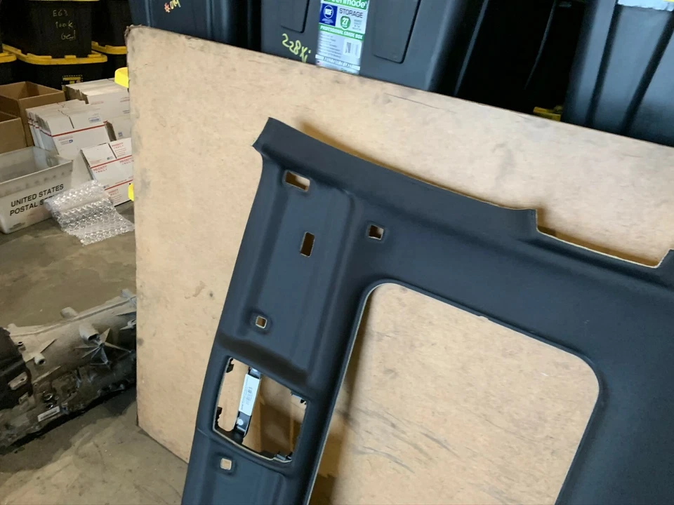 BMW F36 GRAN COUPE PAINEL DE COBERTURA FORRO SUPERIOR MTECH SPORT PRETO FABRICANTE DE EQUIPAMENTO ORIGINAL 44K - Imagem 4 de 4