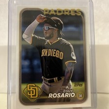 2024 Topps Series 2 - Golden Mirror Image Variation #414 Eguy Rosario Padres